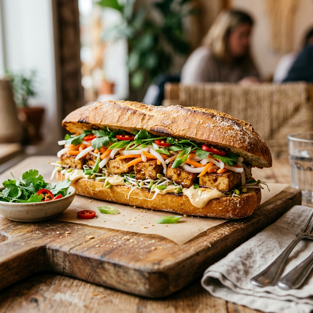 Banh Mi Vietnamesisches Sandwich