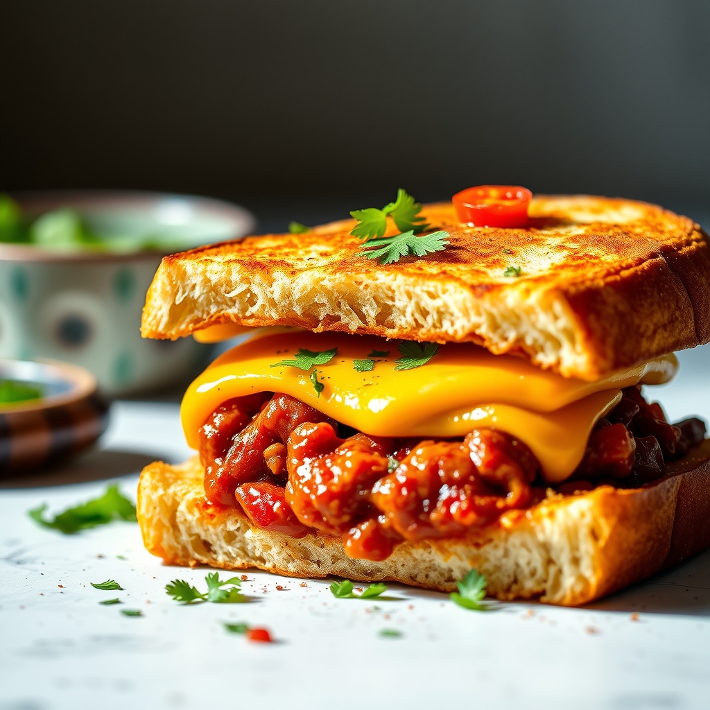 Bombay Chili Cheese-Sandwich