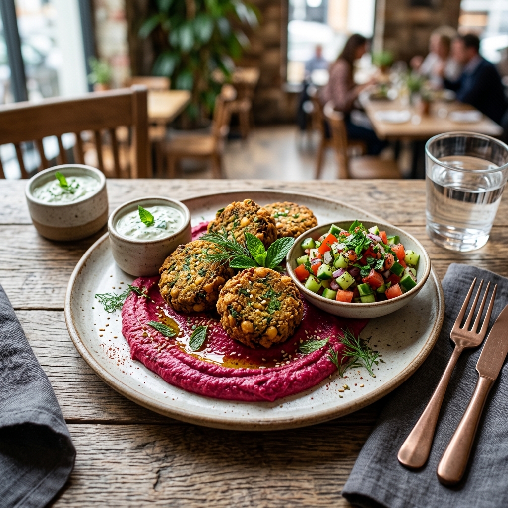 Erbsenfalafel
