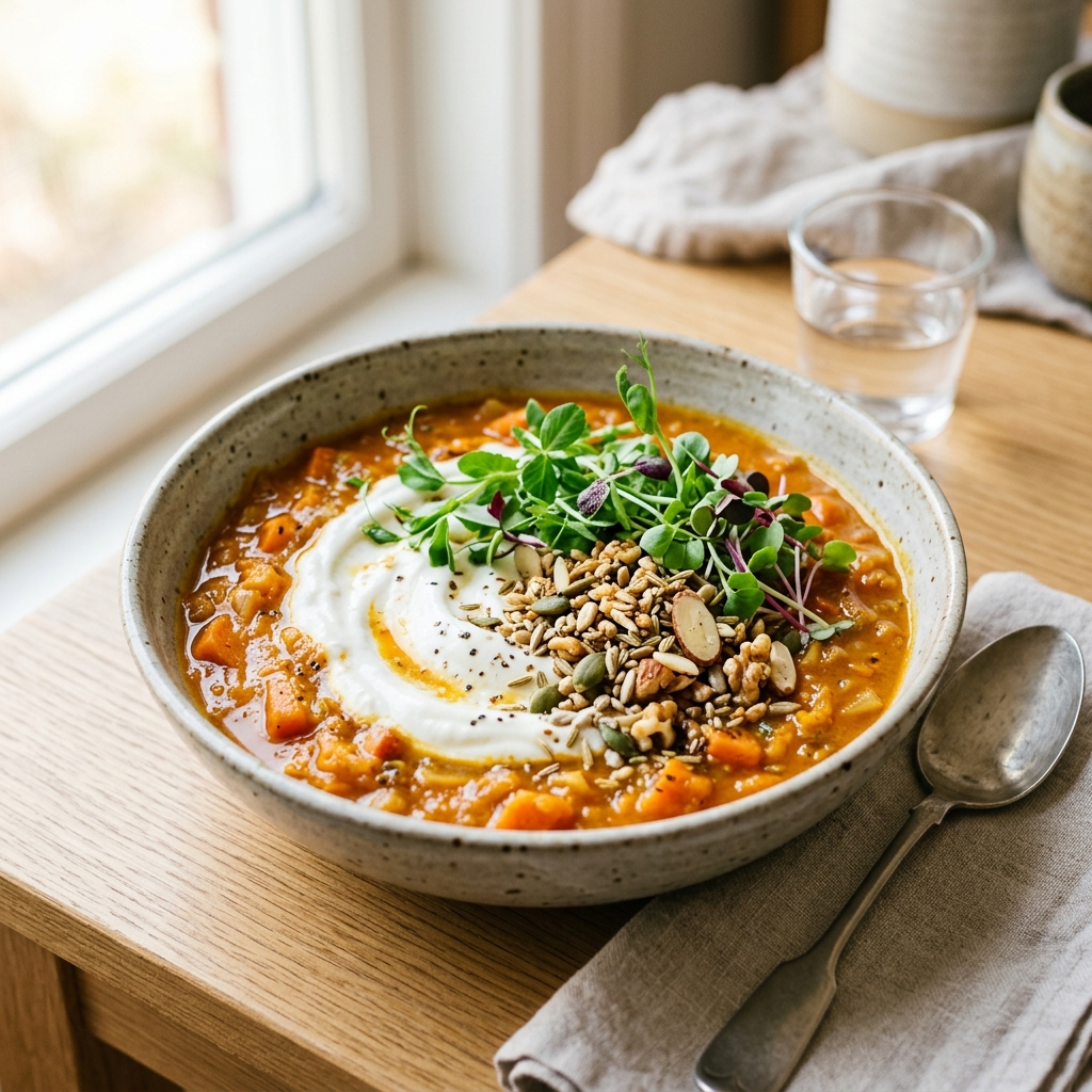 Gepfefferter Möhreneintopf