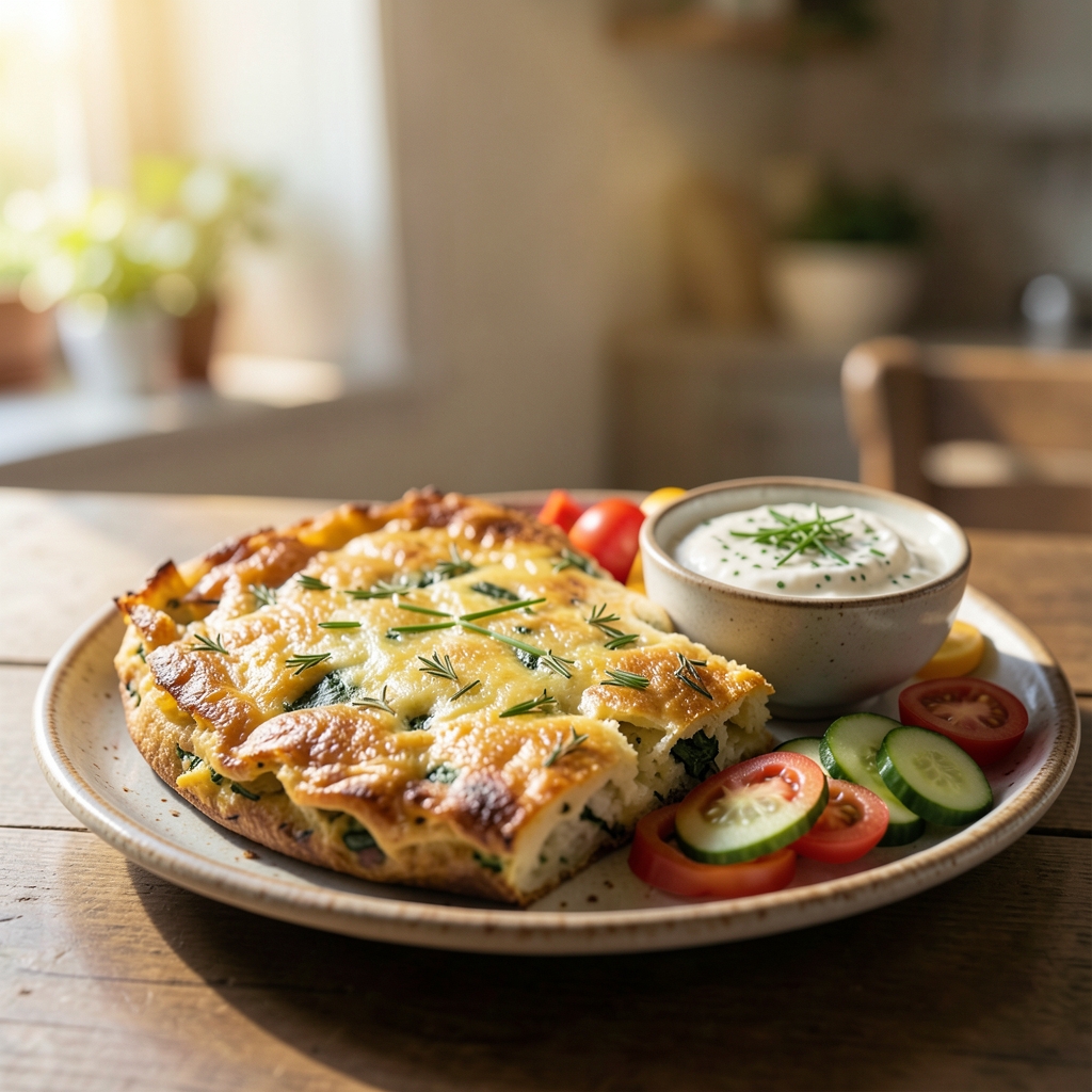 Kräuterfrittata
