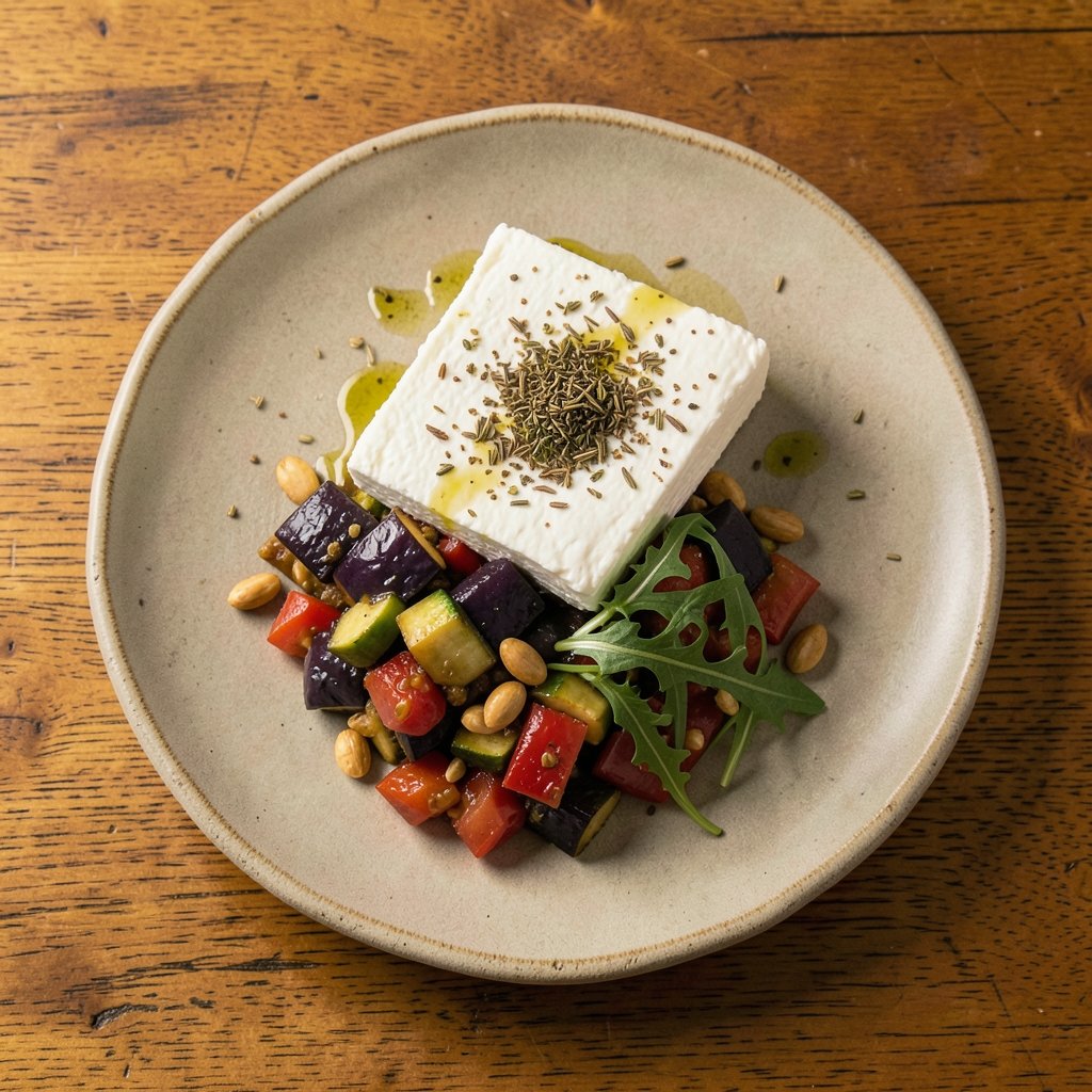 Marinierter Feta