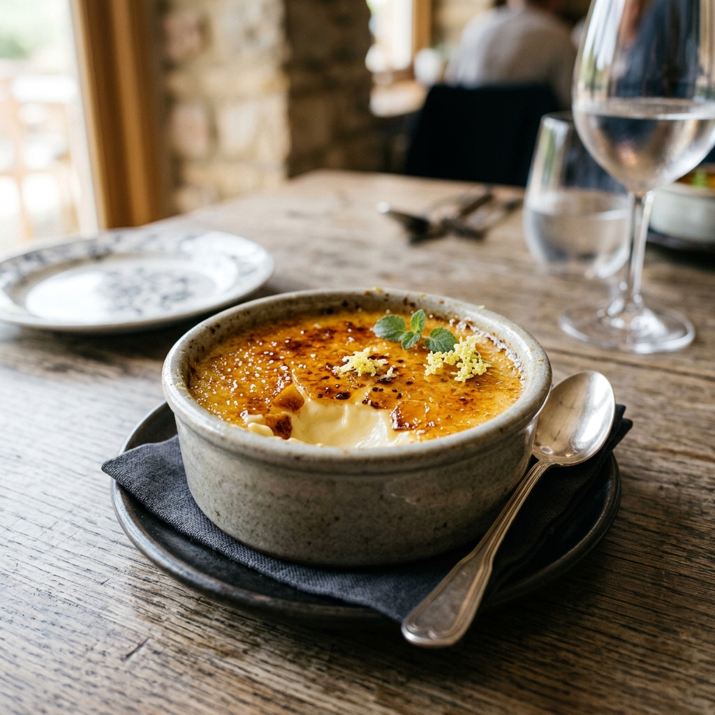 Yuzu-Crème Brûlée